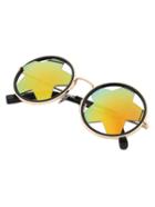 Shein Cutout Star Lenses Round Sunglasses