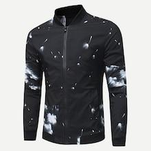 Shein Men Floral Print Jacket