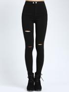 Shein Destroyed Skinny Pant
