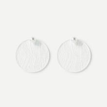 Shein Clear Disc Stud Earrings