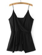 Shein Surplice Front Cami Playsuit