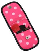 Shein Make Up Brush Set With Bag 1 Set- Random Color