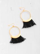 Shein Fringe Design Drop Earrings