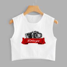 Shein Camera Print Tank Top