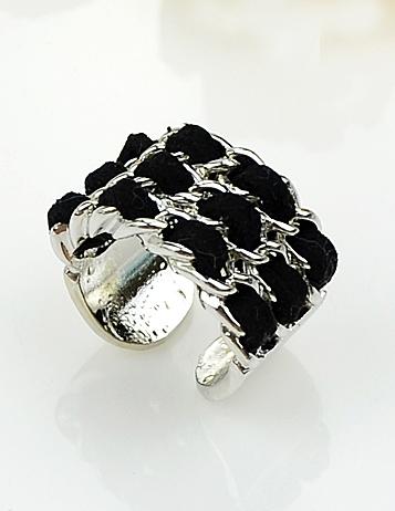 Shein Fashion Silver Chain Ring