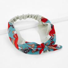 Shein Figure Print Knot Headband