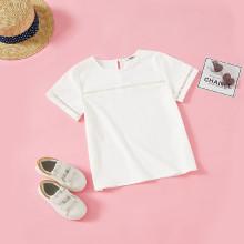 Shein Girls Fruit Print Bardot Top