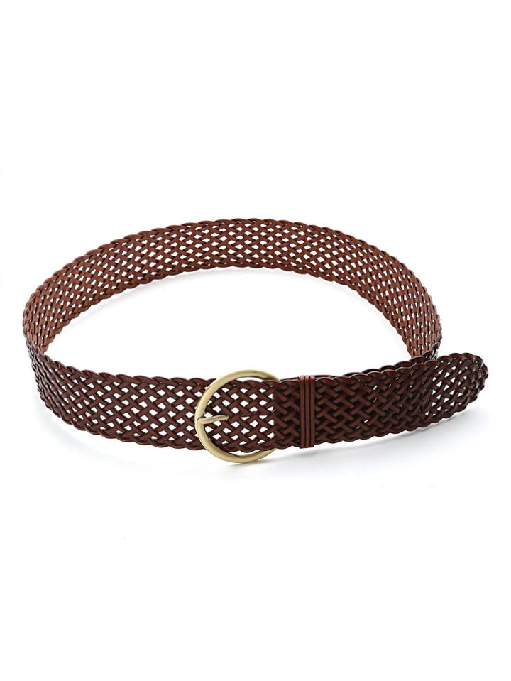 Shein Woven Buckle Belt