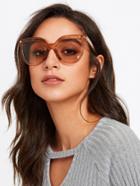 Shein Oversized Tinted Lens Sunglasses