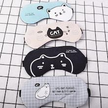 Shein Random Cat Print Eye Mask 1pc