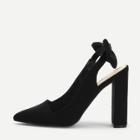 Shein Bow Back Pointed Toe Pumps