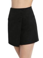 Shein Black Slim Buttons Skirt