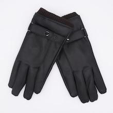 Shein Men Wrist Buckle Gloves