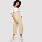 Shein Pocket Side Ribbed Velvet Overalls