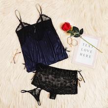 Shein Plus Cami Top & Panty & Thong 3pack