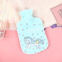 Shein Unicorn Print Velboa Hot Water Bag