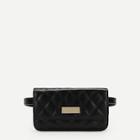 Shein Quilted Detail Flap Bum Bag