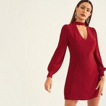 Shein Choker Neck Dress