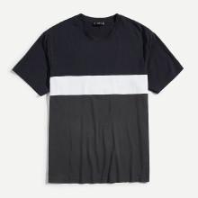 Shein Men Cut And Sew T-shirt