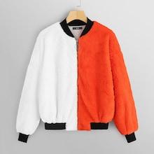 Shein Cut And Sew Teddy Coat