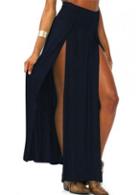 Rosewe Charming High Waist Woman Skirt With Side Slit