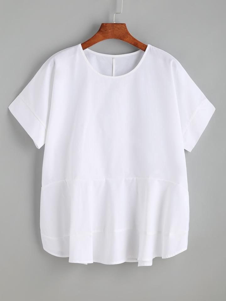 Shein Frill Hem Blouse