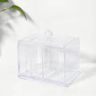 Shein Clear Makeup Organizer With Lid