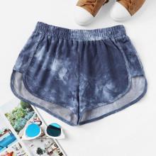 Shein Tie Dye Sweat Shorts