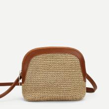 Shein Pu Trim Backpack
