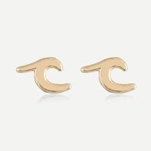 Shein Hook Shaped Stud Earrings