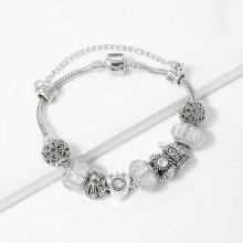 Shein Crown Detail Bracelet With Rhinestone