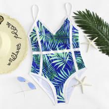 Shein Jungle Print Swimsuit