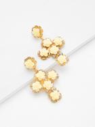 Shein Flower Decorated Drop Earrings