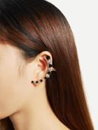 Shein Contrast Rhinestone Decorated Ear Cuff 1pc