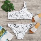 Shein Plus One Shoulder Bikini Set