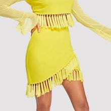 Shein Tessel Wrap Solid Skirt