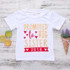 Shein Girls Letter Print T-shirt