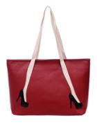 Shein Fun Strap Tote Bag - Red