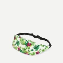Shein Azalea Flower Print Bum Bag