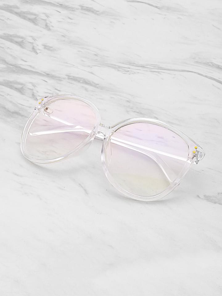 Shein Oval Lens Glasses