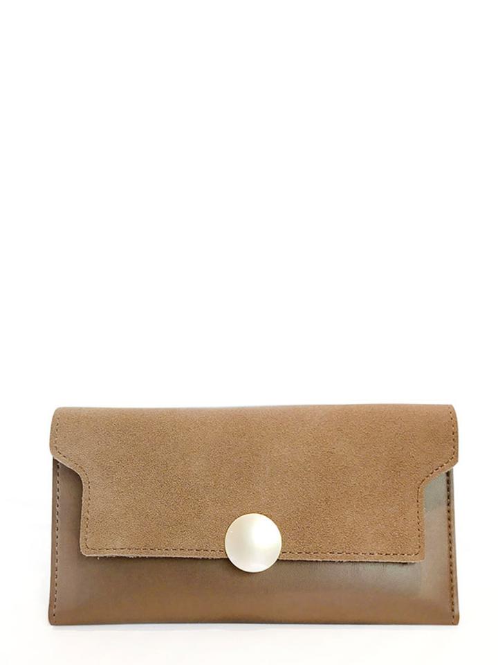 Shein Metal Closure Long Envelope Wallet