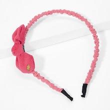 Shein Girls Bow Decorated Rib Headband