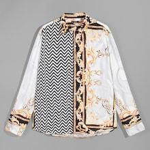 Shein Men Two Tone Shirt