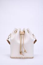 Shein Whipstitch Design Drawstring Combination Bag
