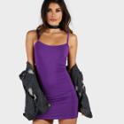 Shein Form Fitting Solid Cami Dress
