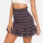 Shein Layered Ruffle Bodycon Skirts