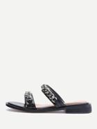 Shein Open Toe Chain Design Slides