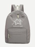 Shein Star Print Satchel Backpack