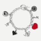 Shein Heart Detail Chain Bracelet