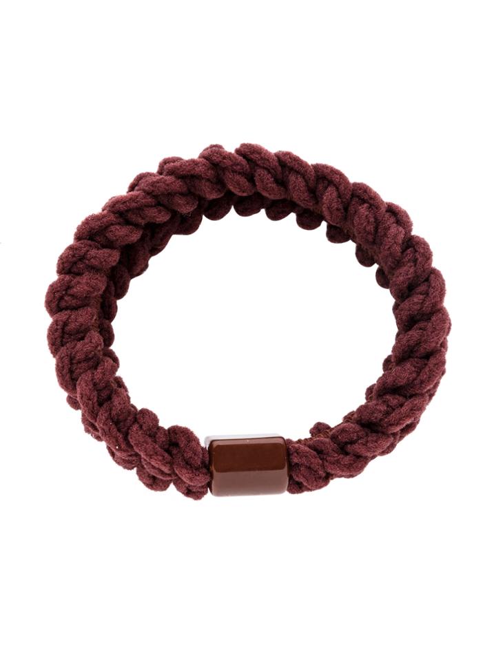 Shein Brown Braided Elastic Hair Tie